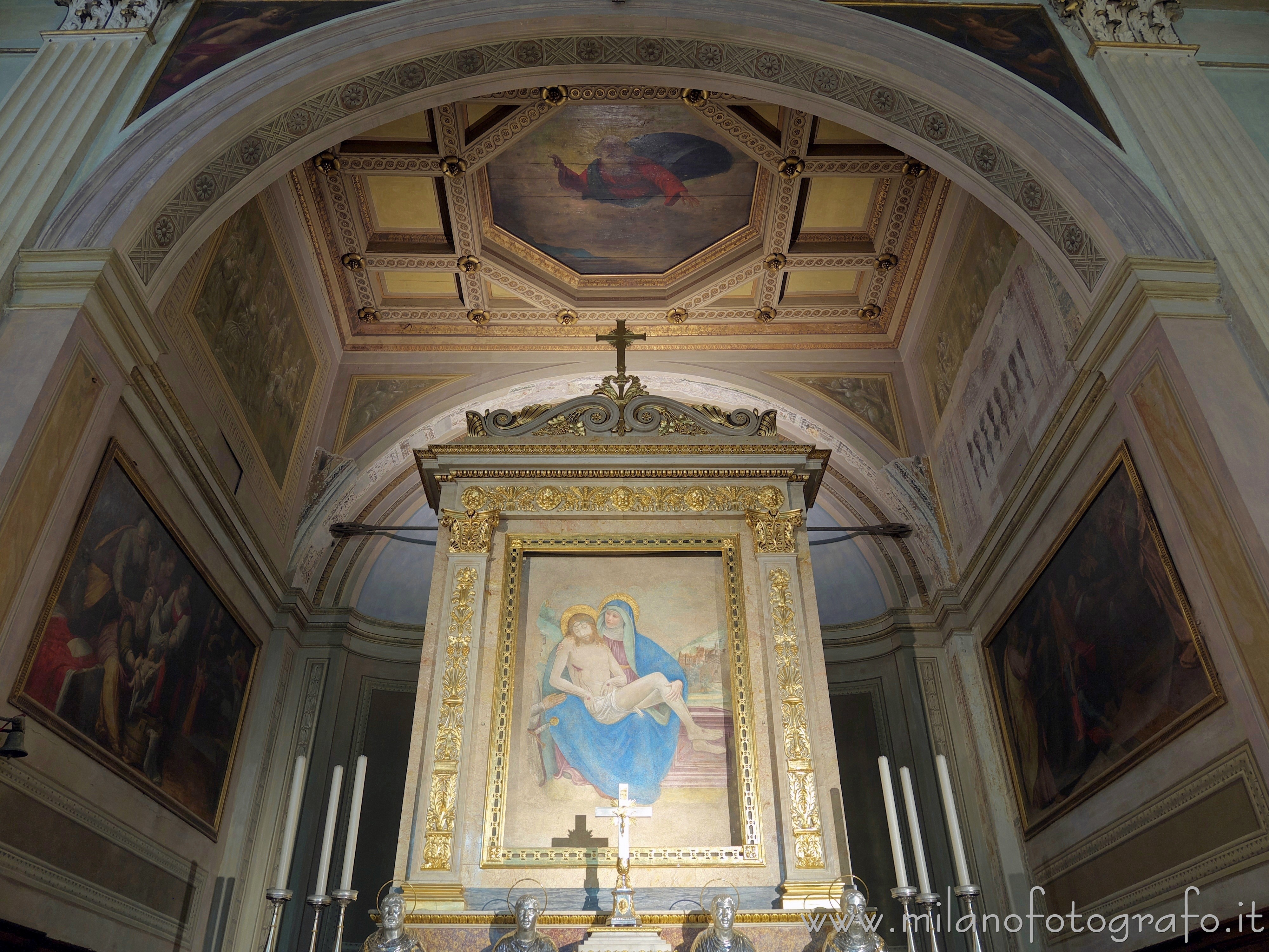 Milan (Italy) - Apse of the Church of Santa Maria della Consolazione